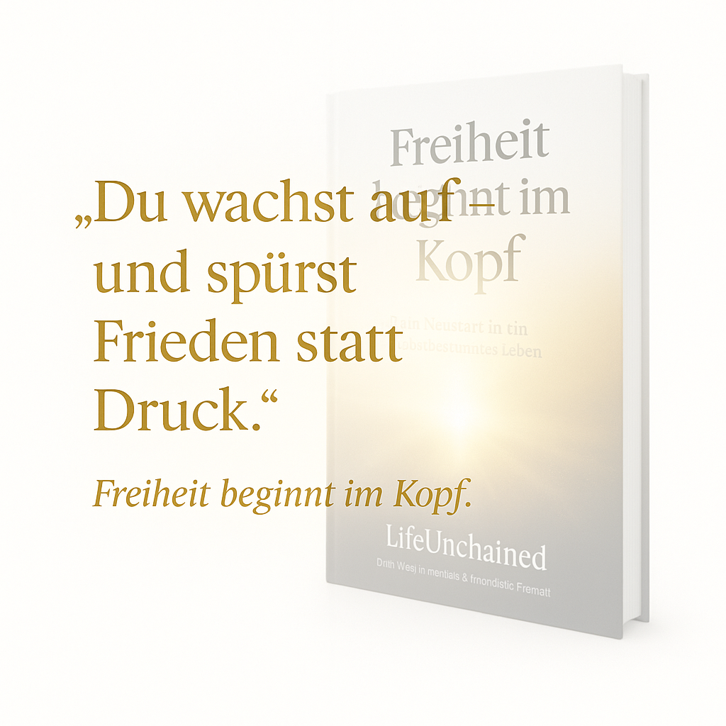 Freiheit beginnt im Kopf - Dein Neustart in ein selbstbestimmtes Leben | Ebook + Bonusmaterial
