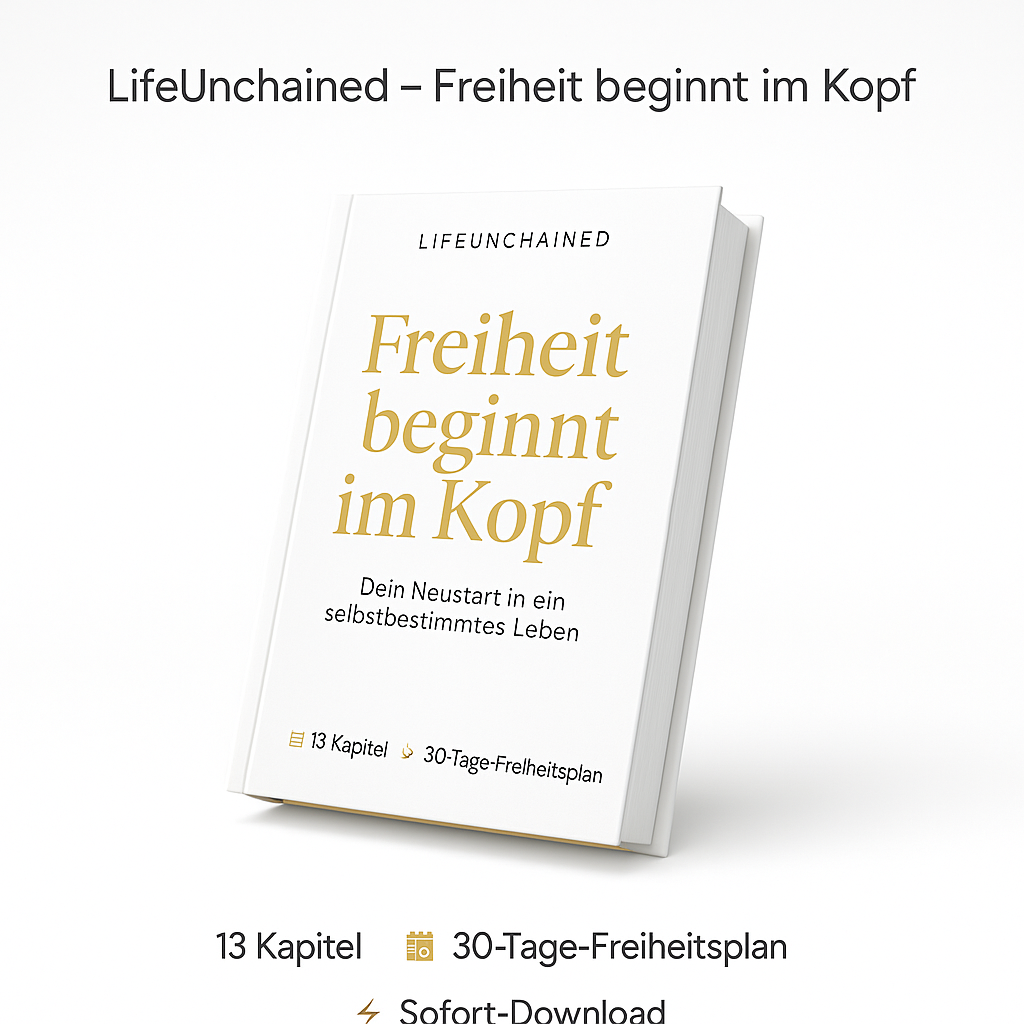 Freiheit beginnt im Kopf - Dein Neustart in ein selbstbestimmtes Leben | Ebook + Bonusmaterial