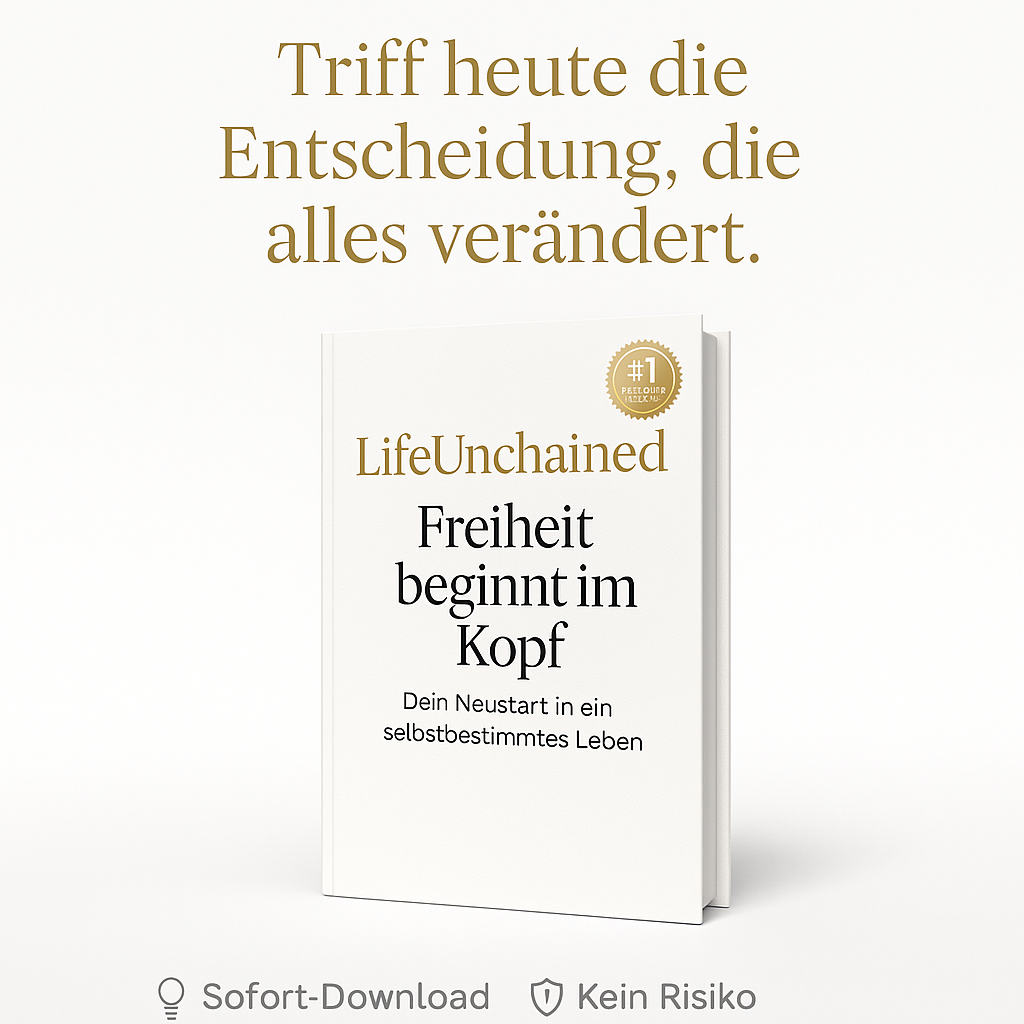 Freiheit beginnt im Kopf - Dein Neustart in ein selbstbestimmtes Leben | Ebook + Bonusmaterial